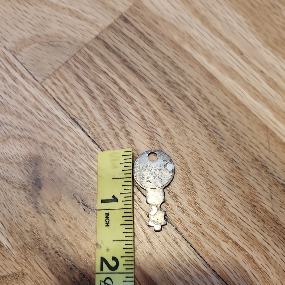 Vintage Eagle Lock Company Key Collectible
